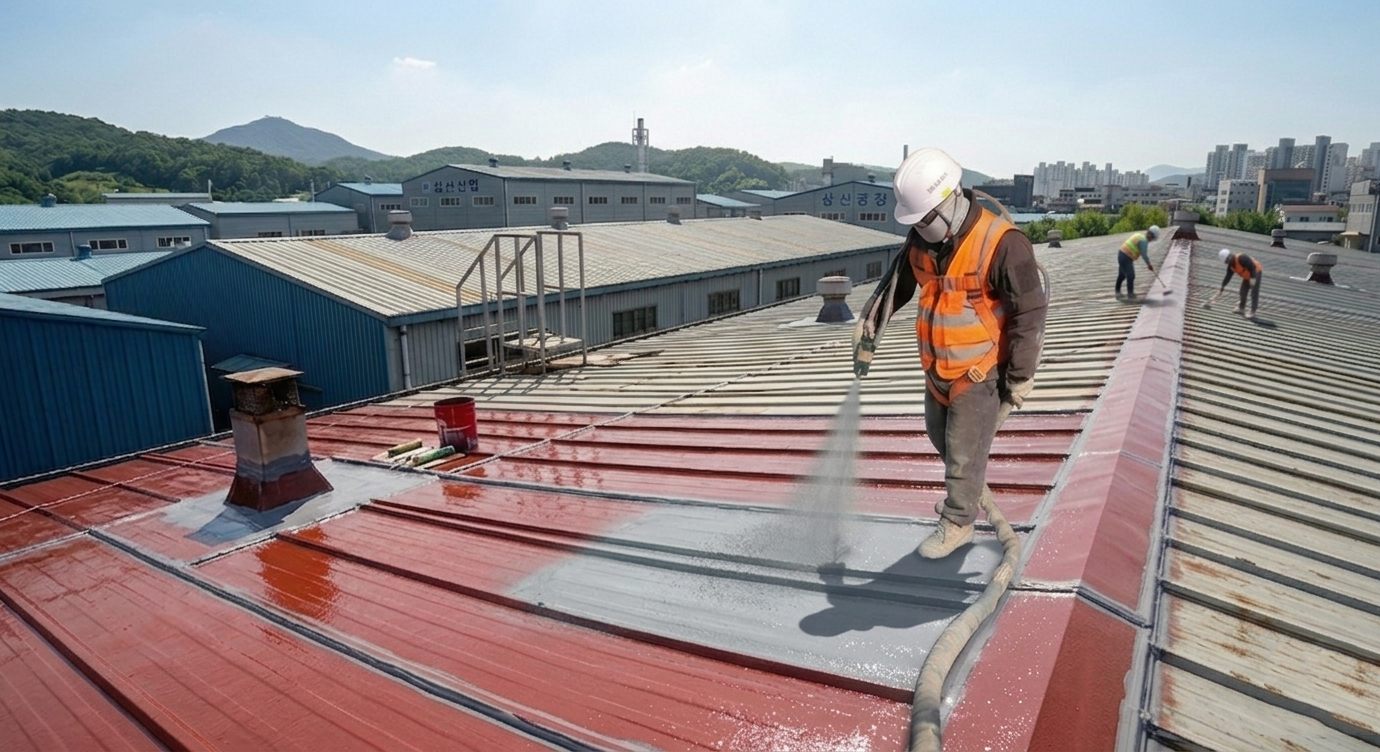 판넬공장지붕방수